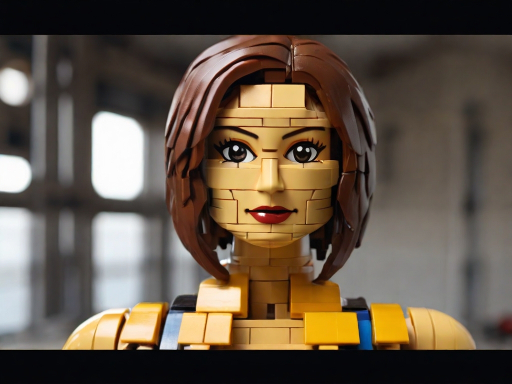 imagem: criação de uma persona através de peças de lego